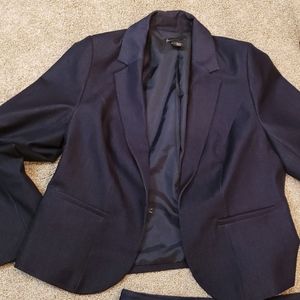 Denim Pant Suit